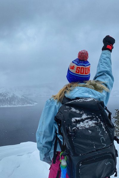 Winter Snowshoeing in Crater Lake National Park | Things to do in Oregon