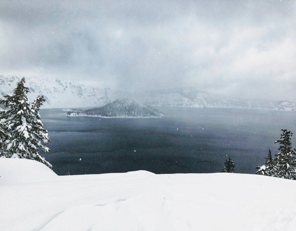 Crater Lake and Wizard Island