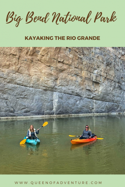 Kayaking the Rio Grande in Santa Elena Canyon Big Bend National Park